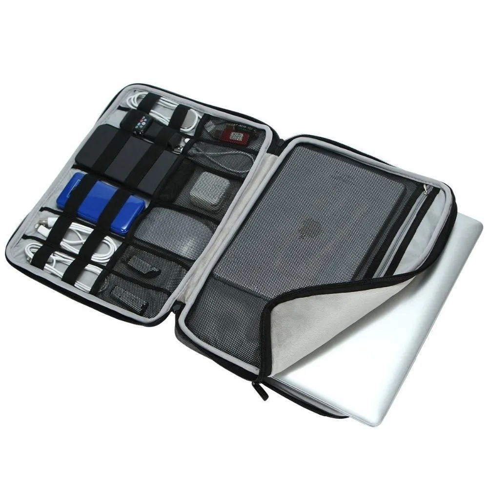 11.6/13/15.6 Inch Handle Electronic accessories  Laptop Sleeve Case Bag Protective Bag for 13" Macbook Air/Macbook Pro