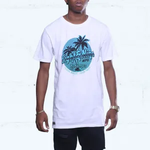 Bahamas Long Line T Shirt Ocean