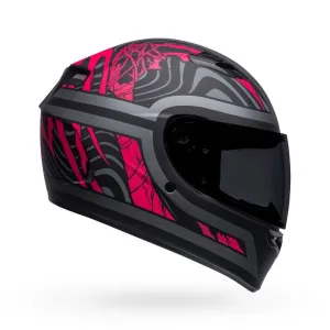 Bell Moto Qualifier Rebel Matte Black/Pink 2X-Large