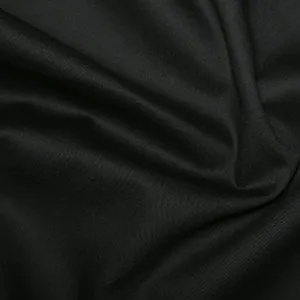 Black Polycotton Gaberdine