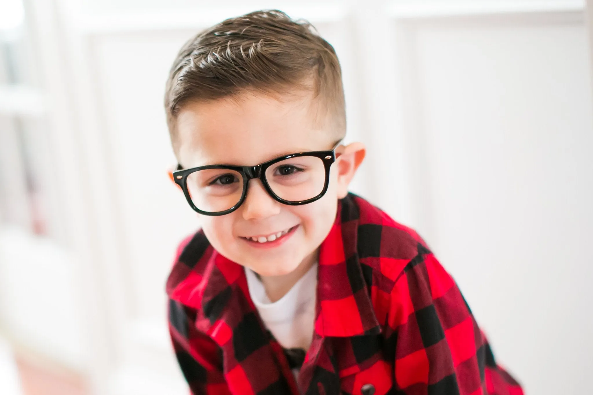 Children's Blue Light Glasses in Black