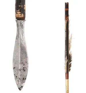 EARLY JAPANESE SAMURAI WAR ARROW, EDO PERIOD, PROBABLY BEFORE 1800