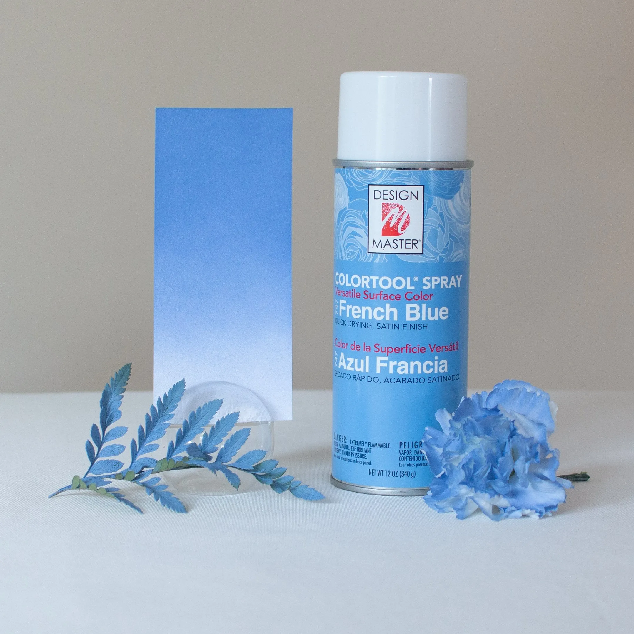 French Blue Design Master Colortool Floral Spray Paint