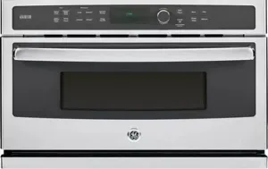 GE Profile Advantium Series PSB9240SFSS 30 Inch Single Electric Wall Oven with Speedcook Technology, 175  Preprogrammed Recipes, Custom Recipe Saver, 1.7 cu. ft. Capacity, 4 Ovens In 1 and Halogen Heat: Stainless Steel