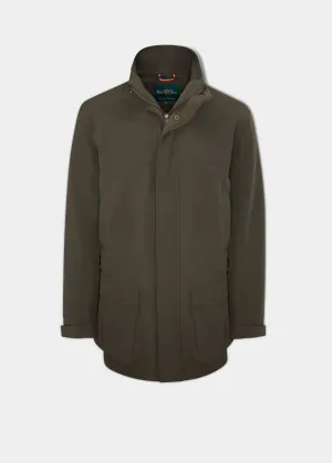 Lockwood Men's Shooting Coat In Olive - Shooting Fit