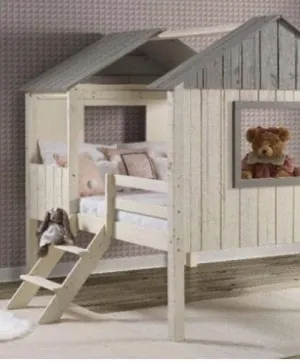 Luna Low House Loft Bed