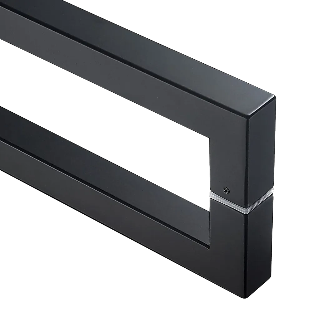 Matte Black 1200mm Door Pull Handle, Stainless Steel