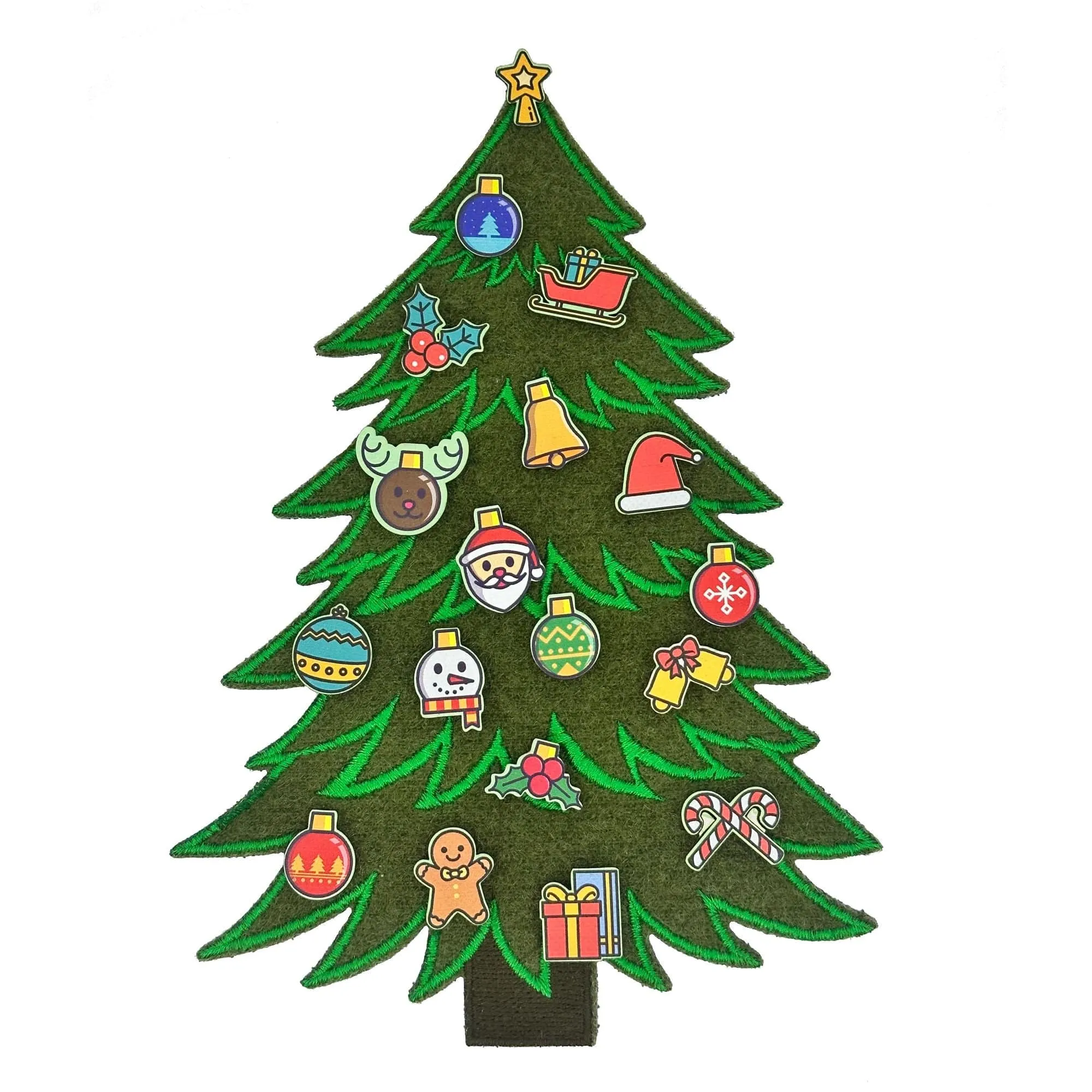 Mini Morale - Christmas Ornament Patch Pack 2