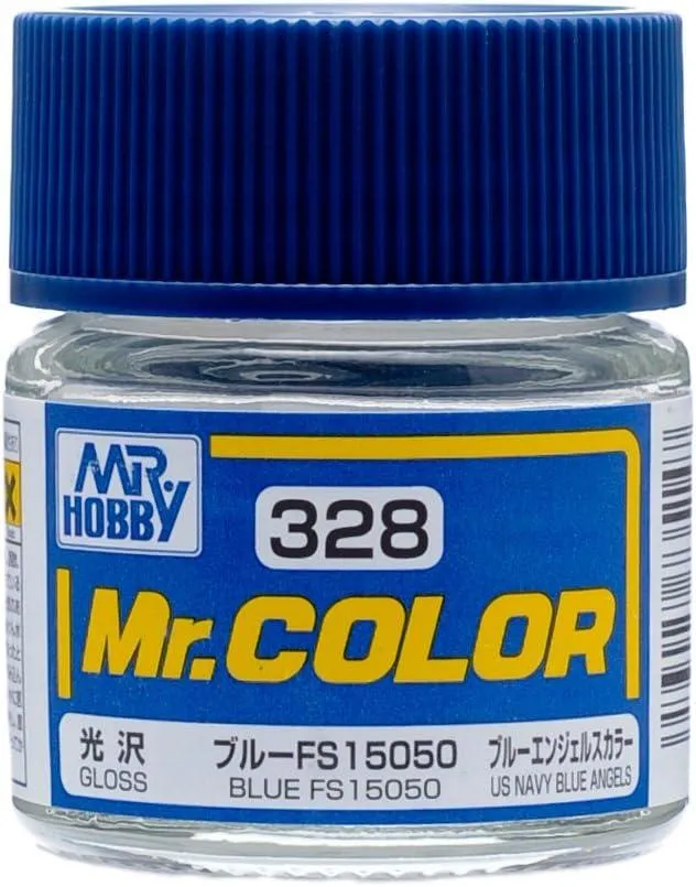 Mr. Hobby C328 Mr. Color Gloss Blue FS15050 Lacquer Paint 10ml