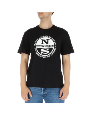 North Sails Marine & Oceans Explorers T-Shirt - Black