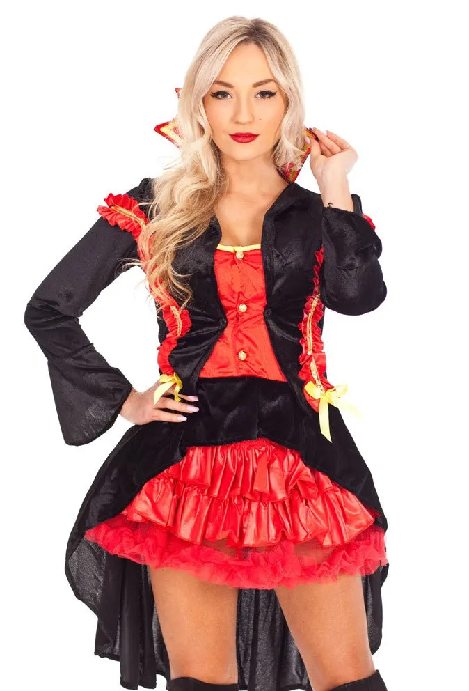 Premium The Ladies Vampire Countess Costume