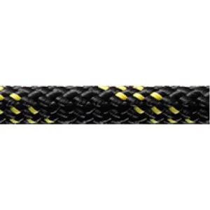 Robline Dinghy Light -8mm Black/Yellow $/FT