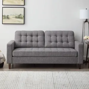 Rommi 3 Seater Fabric Sofa For Living Room