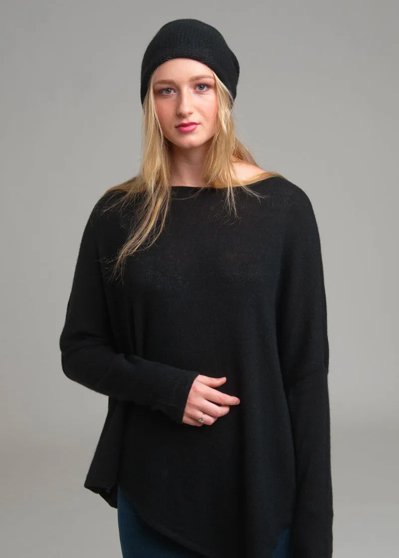 Round-Neck Poncho