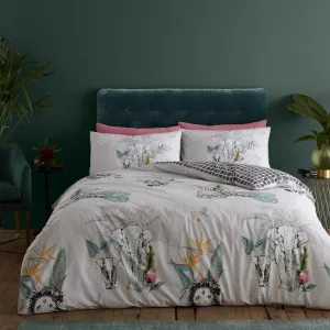 Savannah Tropical Printed Duvet Set