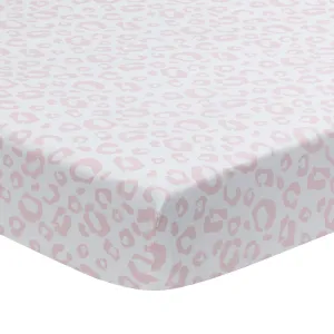 Signature Leopard Organic Cotton Fitted Crib Sheet