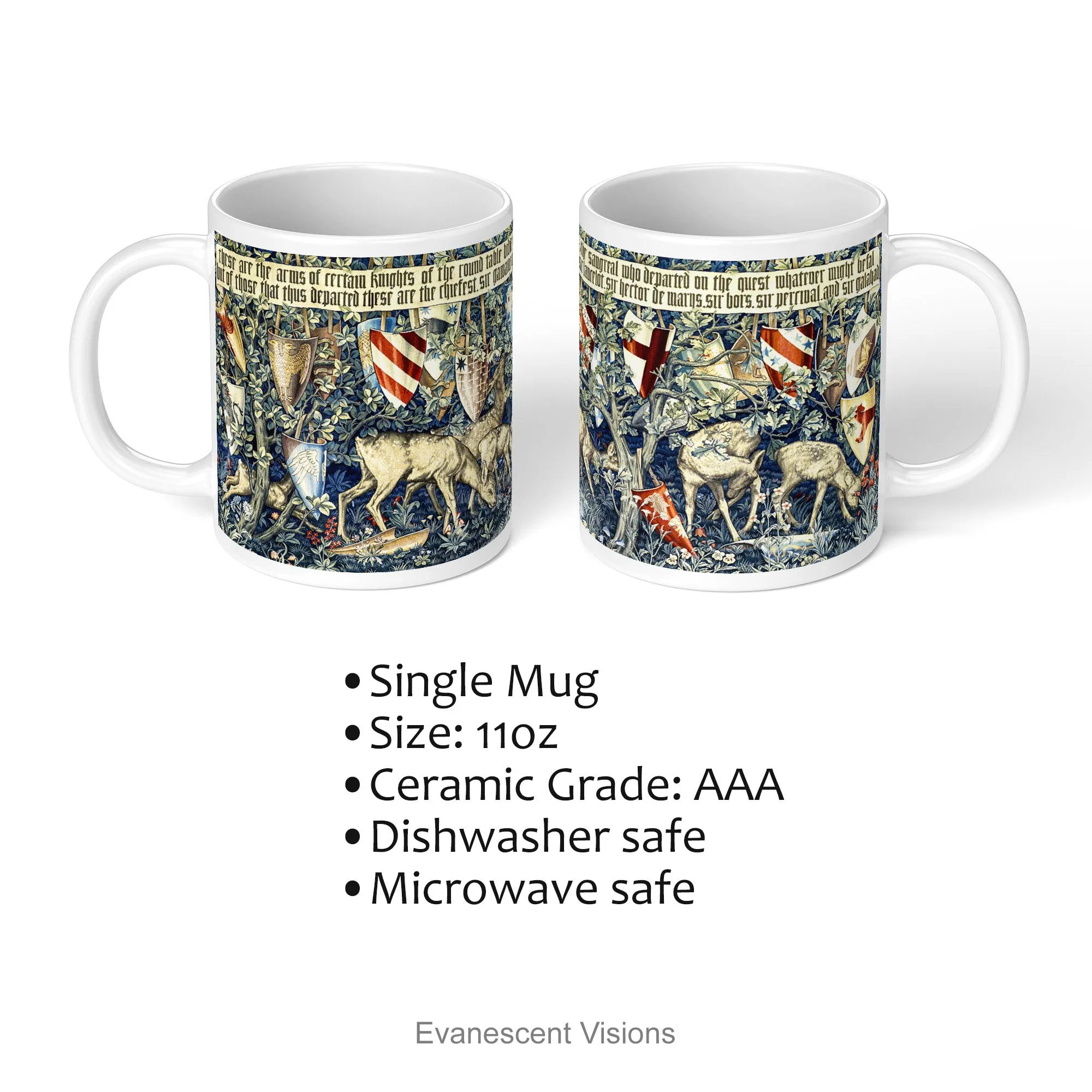 William Morris Verdure Panel Art Mug